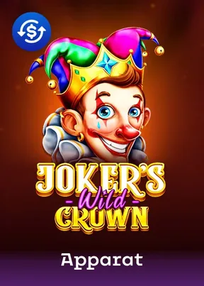 Jokers Wild Crown pokie by Apparat Gaming at PlayZilla