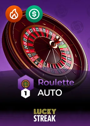 Auto Roulette 1 Lucky Streak live dealer table by Live tables at PlayZilla