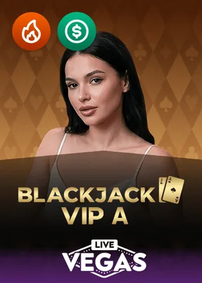 BlackJack VIP A LiveVegas live dealer table by Live tables at PlayZilla