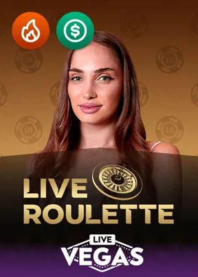 Live Roulette Live Vegas live dealer table by Live tables at PlayZilla
