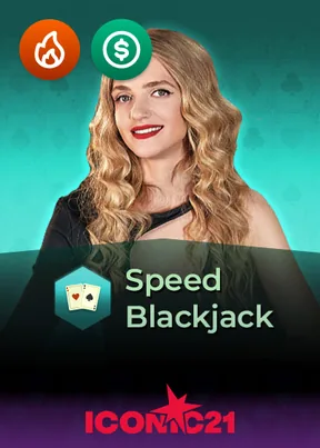 Speed Blackjack Better live live dealer table by Live tables at PlayZilla